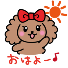 Cute!TeacupPoodle sticker #13766920