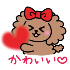 Cute!TeacupPoodle sticker #13766924