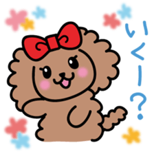 Cute!TeacupPoodle sticker #13766927