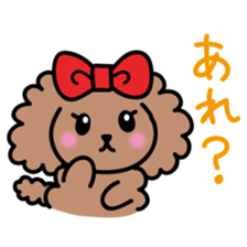 Cute!TeacupPoodle sticker #13766933