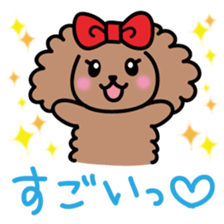 Cute!TeacupPoodle sticker #13766934