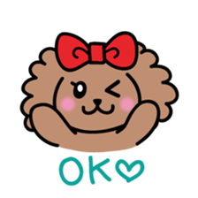 Cute!TeacupPoodle sticker #13766935