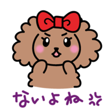 Cute!TeacupPoodle sticker #13766938