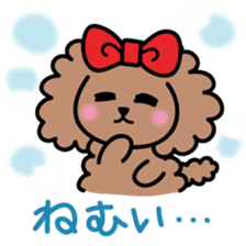 Cute!TeacupPoodle sticker #13766943