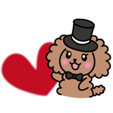 Cute!TeacupPoodle sticker #13766947