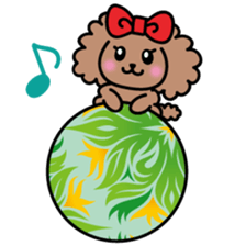 Cute!TeacupPoodle sticker #13766948