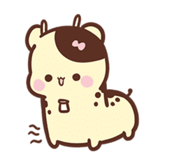 Sweet House animals illustrations sticker #13767541