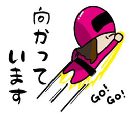 Big Eyes Japanese Girl's Daily Routine 2 sticker #13767887