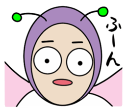 Big Eyes Japanese Girl's Daily Routine 2 sticker #13767896