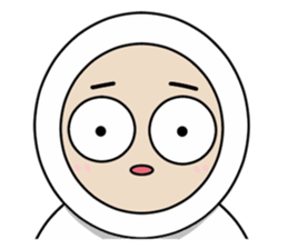 Big Eyes Japanese Girl's Daily Routine 2 sticker #13767919