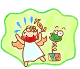 Sweet lovely Angel 3 sticker #13768745