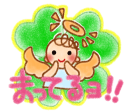 Sweet lovely Angel 3 sticker #13768755