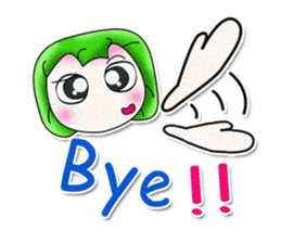 Hi! My name is Miki. ^___^ sticker #13769128