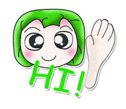 Hi! My name is Miki. ^___^ sticker #13769129