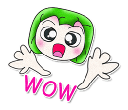 Hi! My name is Miki. ^___^ sticker #13769130