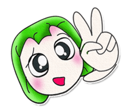 Hi! My name is Miki. ^___^ sticker #13769134