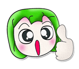 Hi! My name is Miki. ^___^ sticker #13769135