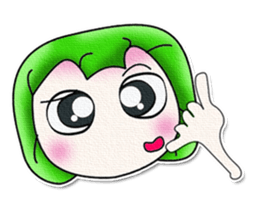 Hi! My name is Miki. ^___^ sticker #13769148