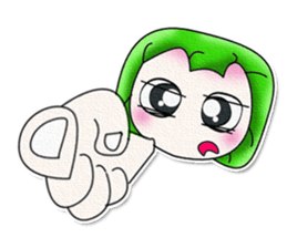 Hi! My name is Miki. ^___^ sticker #13769149