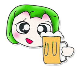 Hi! My name is Miki. ^___^ sticker #13769153