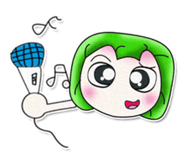 Hi! My name is Miki. ^___^ sticker #13769159