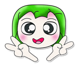 Hi! My name is Miki. ^___^ sticker #13769162