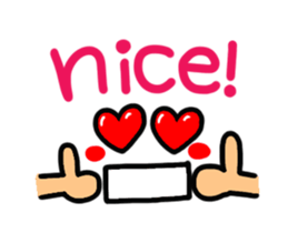 Reaction of the pretty character9. sticker #13769688