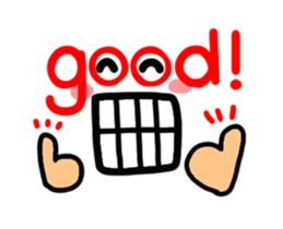 Reaction of the pretty character9. sticker #13769698