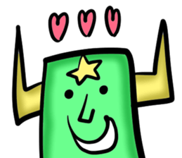 The cute demon sticker #13769753