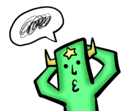 The cute demon sticker #13769754