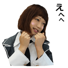 very cute girl sticker. sticker #13769977