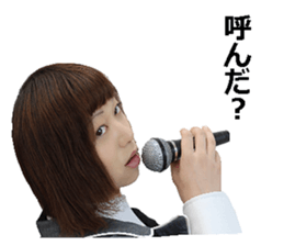 very cute girl sticker. sticker #13769981