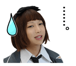 very cute girl sticker. sticker #13769986