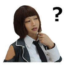 very cute girl sticker. sticker #13769989