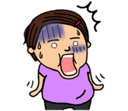 "Bu-mam"Daily sticker #13770325