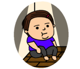 "Bu-mam"Daily sticker #13770336