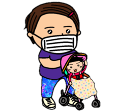 "Bu-mam"Daily sticker #13770348