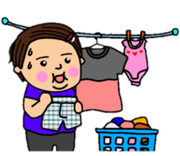 "Bu-mam"Daily sticker #13770354