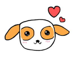 A chubby dog sticker #13770443