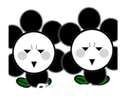 Move Flower2 Dark Side version sticker #13770483