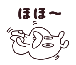 ennui rabbit sticker #13771817