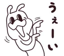 ennui rabbit sticker #13771819