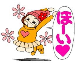 Castor bean-chan 68 sticker #13772080