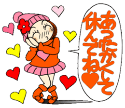 Castor bean-chan 68 sticker #13772112