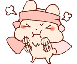 Yuruyuru Graffiti rabbit sticker #13772504