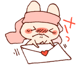 Yuruyuru Graffiti rabbit sticker #13772507