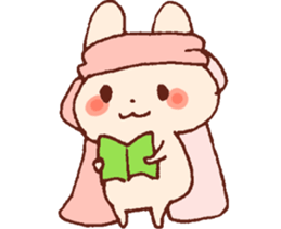 Yuruyuru Graffiti rabbit sticker #13772515