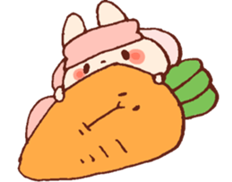 Yuruyuru Graffiti rabbit sticker #13772526