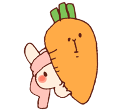 Yuruyuru Graffiti rabbit sticker #13772532