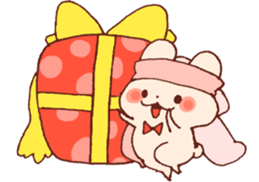 Yuruyuru Graffiti rabbit sticker #13772533